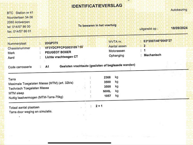 2023 peugeot boxer l4 bestelwagen 3 pers - airco - afbeelding 38 van  46