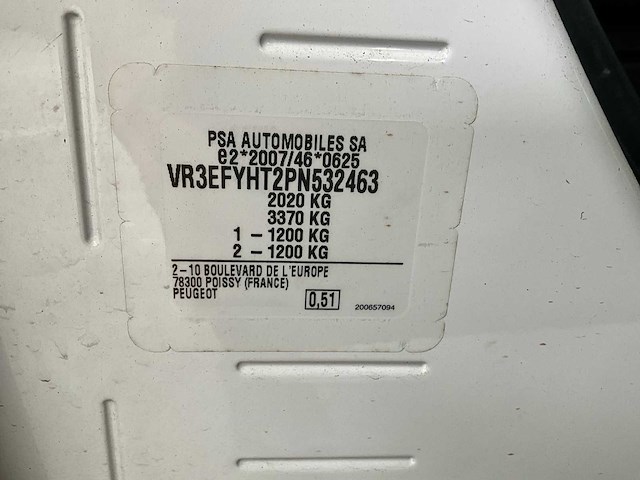 2023 peugeot partner - afbeelding 22 van  30