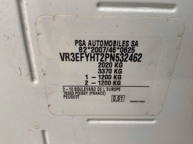 2023 peugeot partner - afbeelding 3 van  4