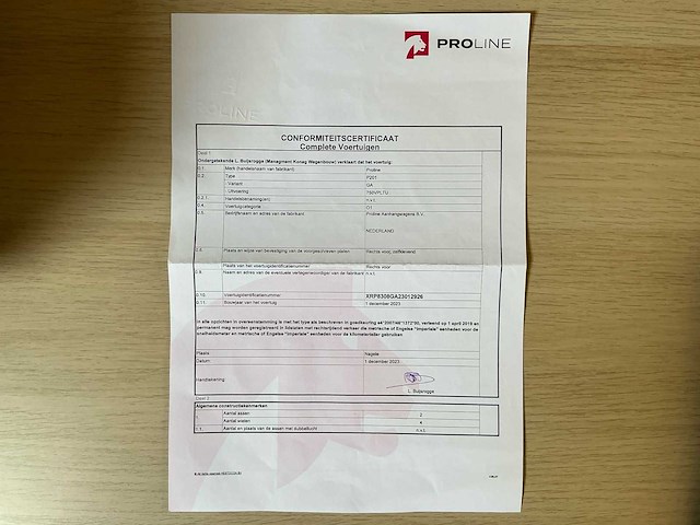 2023 pro line ga p201 koelaanhangwagen - afbeelding 14 van  14