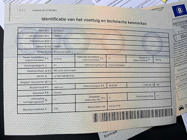 2023 renault trafic lichte vrachtwagen - afbeelding 22 van  31