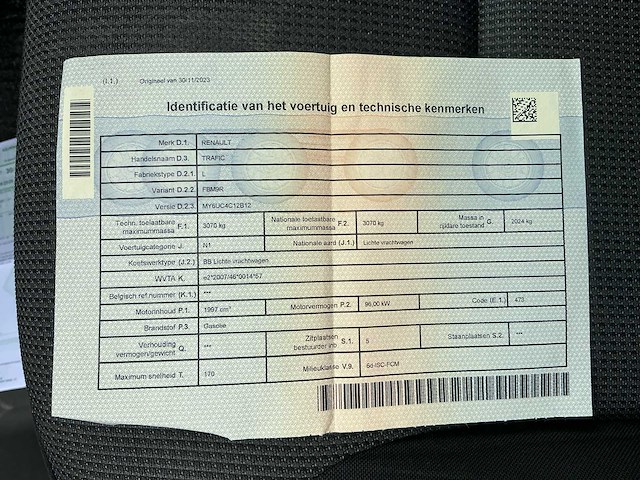 2023 renault trafic personenauto - afbeelding 19 van  27