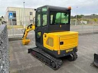 2023 rippa r330 rippa r330 – 2,85 t mini graafmachine – kubota-motor – gesloten cabine – talrijke accessoires – bijna nooit gebruikt - afbeelding 12 van  20