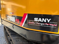 2023 sany sy80u pb rupsgraafmachine trippel arm 3 bakken - afbeelding 11 van  19