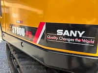 2023 sany sy80u pb rupsgraafmachine trippel arm 3 bakken - afbeelding 27 van  41
