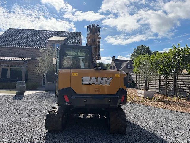 2023 sany sy80u pb rupsgraafmachine trippel arm 3 bakken - afbeelding 34 van  41