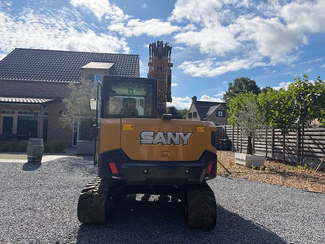 2023 sany sy80u pb rupsgraafmachine trippel arm 3 bakken - afbeelding 33 van  39