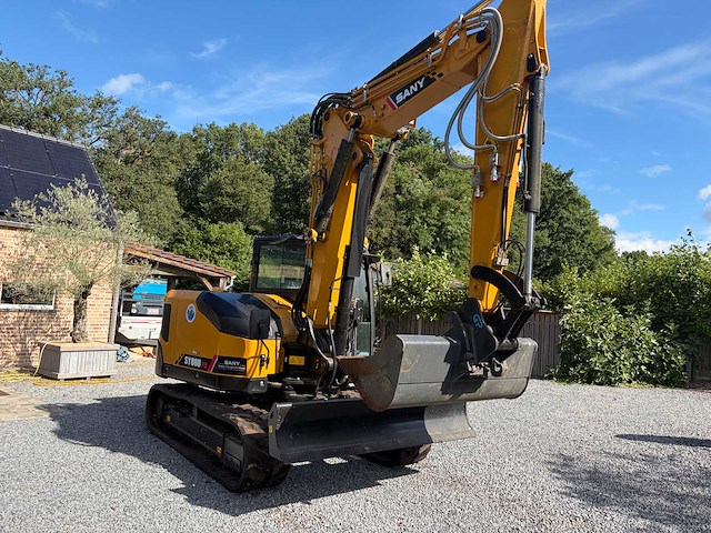 2023 sany sy80u pb rupsgraafmachine trippel arm 3 bakken - afbeelding 37 van  39