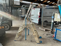 2023 solide pirl0406 opvouwbare uitschuifbare bordesladder - afbeelding 1 van  7