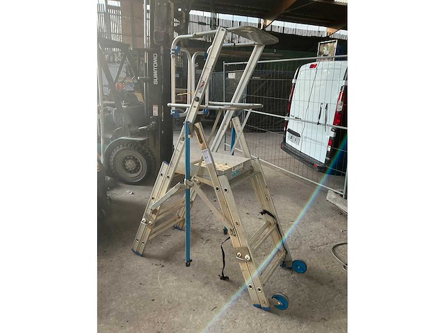 2023 solide pirl0406 opvouwbare uitschuifbare bordesladder - afbeelding 2 van  7