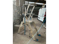 2023 solide pirl0406 opvouwbare uitschuifbare bordesladder - afbeelding 2 van  7