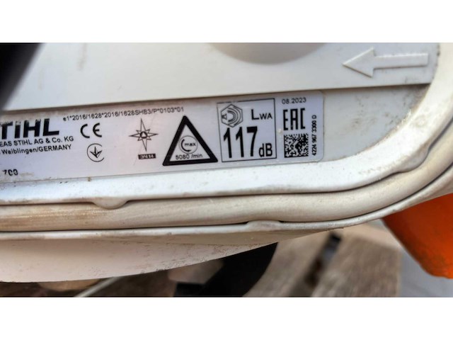 2023 stihl. (functioneel) ts700 betonzaag - afbeelding 5 van  5