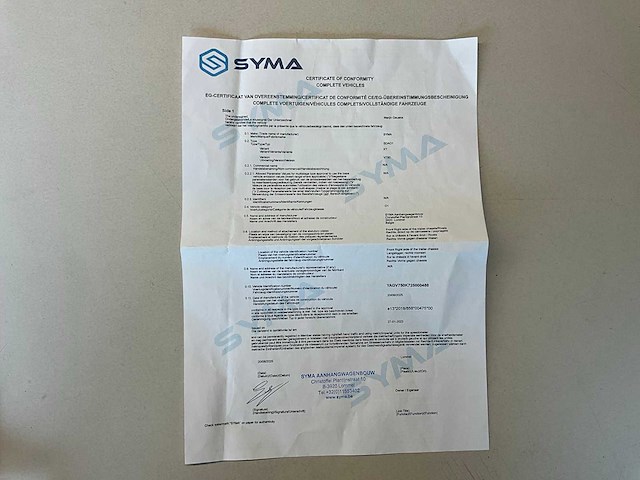 2023 syma sda01 kiepaanhangwagen - afbeelding 5 van  15