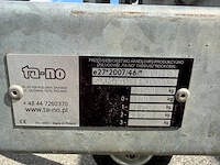 2023 ta-no autotransporter aanhangwagen *mtm 3500kg* - afbeelding 20 van  28