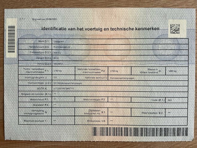 2023 tabbert puccini 685 df caravan - afbeelding 14 van  24