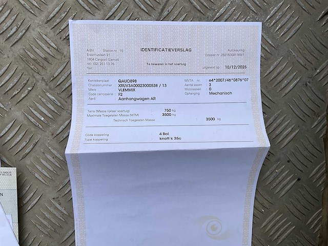 2023 vlemmix 35v13 machinetrailer - afbeelding 19 van  21