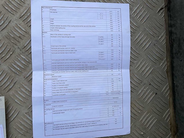 2023 vlemmix 35v13 machinetrailer - afbeelding 15 van  21