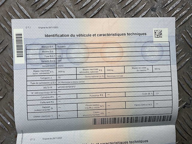 2023 vlemmix 35v13 machinetrailer - afbeelding 6 van  21