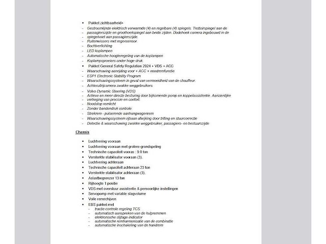 2023 volvo fh16 inclusief 2024 pacton trailers swd345 - afbeelding 18 van  118