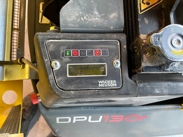 2023 wacker neuson dpu130r trilplaat - afbeelding 2 van  7