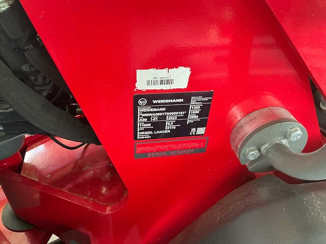 2023 weidemann a09 full electric 1190-e shovel - afbeelding 16 van  28