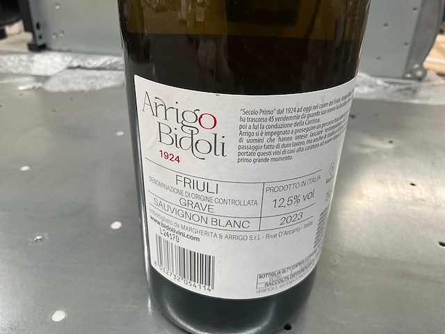 2023 witte wijn arrigo bidoli (4x) - afbeelding 3 van  5