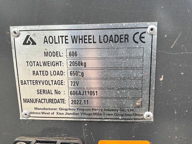 2023 wolf 606 e wiellader - afbeelding 29 van  29