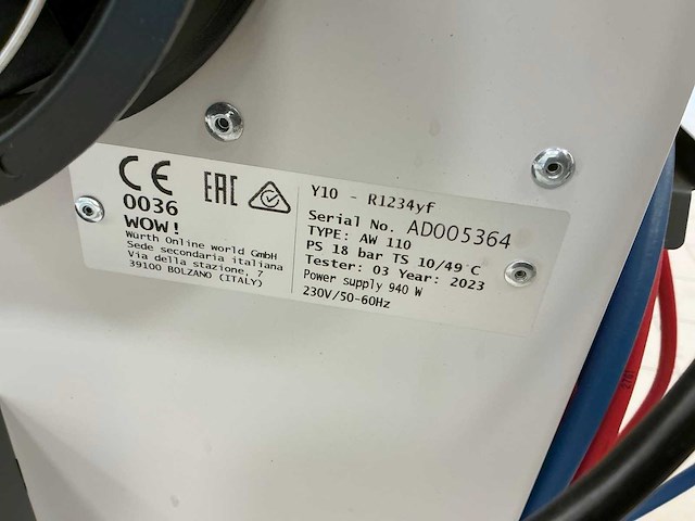 2023 wow! coolius y10 airco test- en vulapparaat - afbeelding 7 van  7