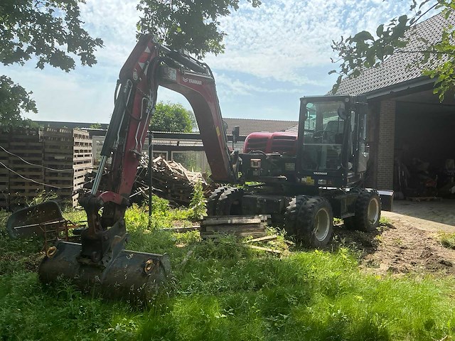 2023 yanmar b95w banden graafmachine - afbeelding 1 van  32