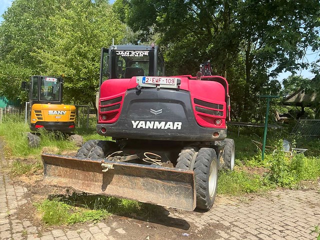2023 yanmar b95w banden graafmachine - afbeelding 23 van  32