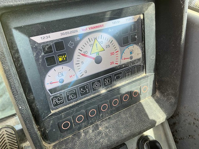 2023 yanmar b95w banden graafmachine - afbeelding 30 van  32