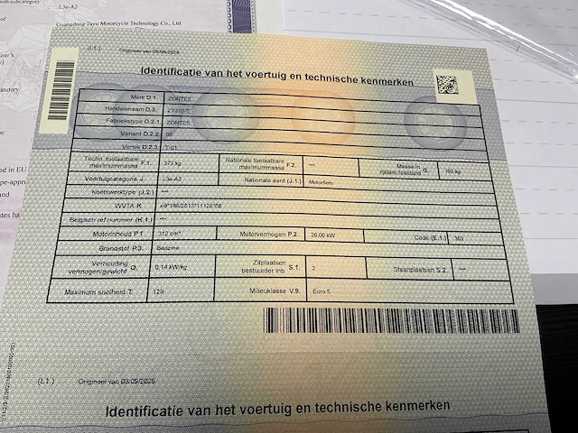2023 zontes zt 310-t motorfiets - afbeelding 9 van  17