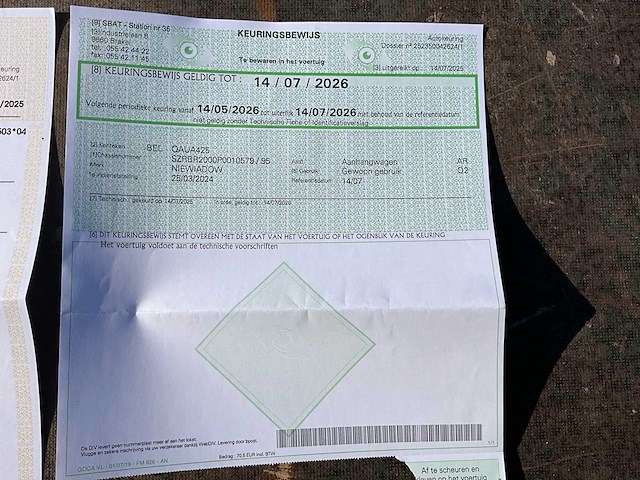 2024 aanhangwagen 3 asser (3,5t) - afbeelding 19 van  22