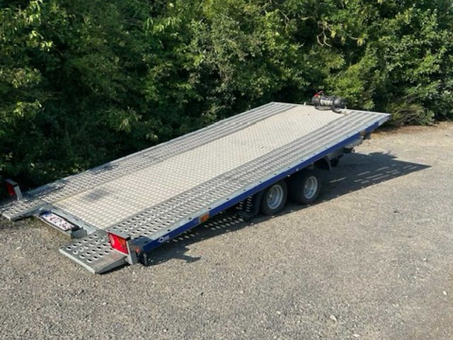 2024 blyss a270 ah tandemas autotransporter met aluminium laadvloer en lier - afbeelding 7 van  22