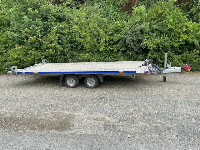 2024 blyss a270 ah tandemas autotransporter met aluminium laadvloer en lier - afbeelding 12 van  22