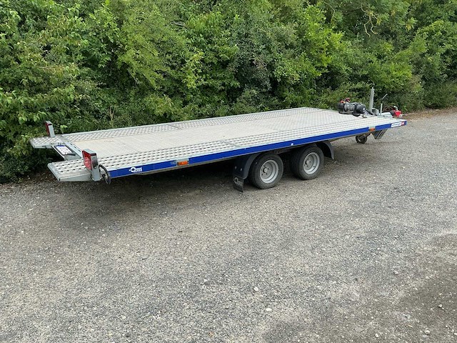 2024 blyss a270 ah tandemas autotransporter met aluminium laadvloer en lier - afbeelding 16 van  22