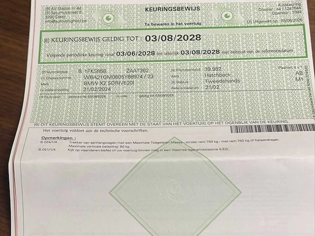 2024 bmw x2 sdrive 20i personenauto - afbeelding 8 van  18
