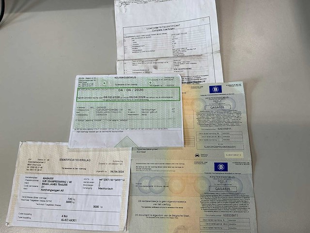 2024 brian james trailers p-draw-3400 aanhangwagen - afbeelding 14 van  14