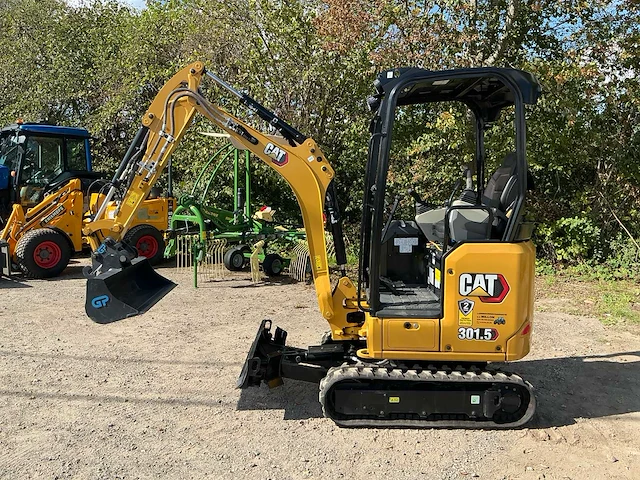 2024 cat 301.5 minigraafmachine - afbeelding 7 van  14