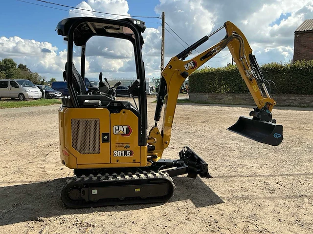 2024 cat 301.5 minigraafmachine - afbeelding 11 van  14
