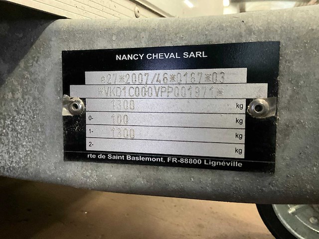 2024 cheval liberte c5 aanhangwagen - afbeelding 16 van  17