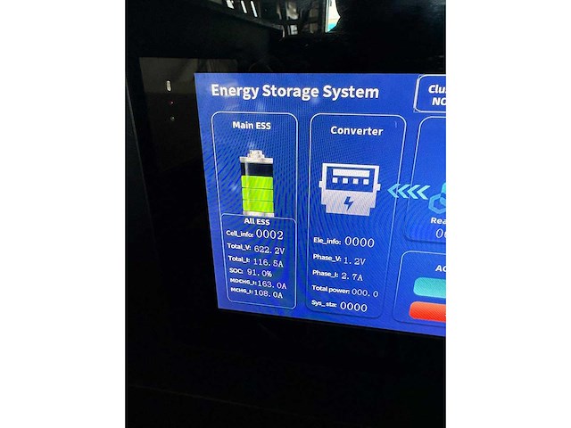 2024 combine 100 kwh batterijopslag met 70kw dc ev lader en 25kw pv omvormer - afbeelding 4 van  14
