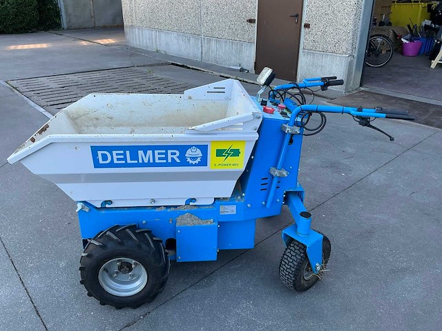 2024 delmer emd500 elektrische minidumper - afbeelding 3 van  9