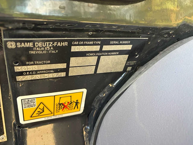 2024 deutz-fahr 3050 vierwielaangedreven landbouwtractor - afbeelding 16 van  27