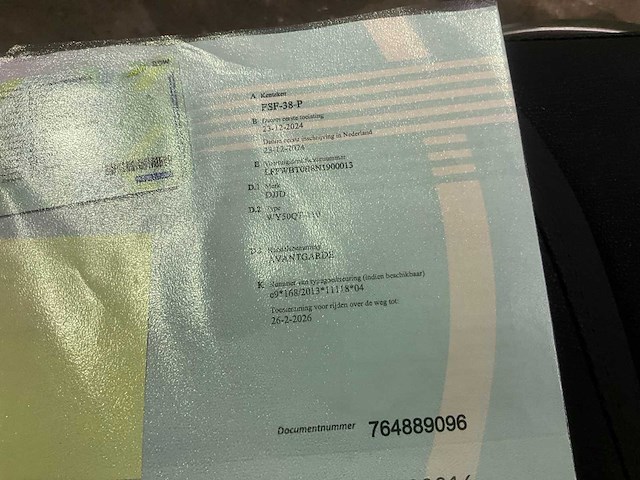 2024 djjd avant garde scooter - afbeelding 5 van  13