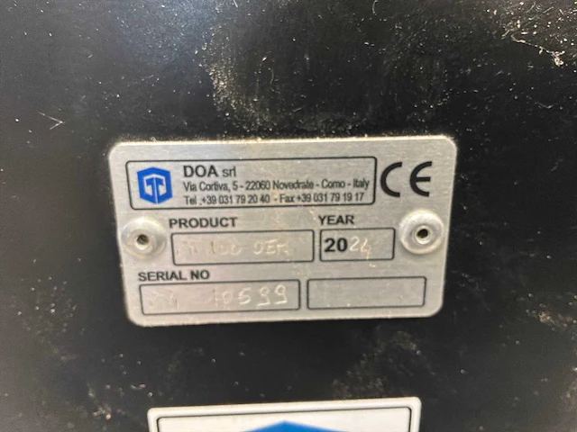 2024 doa ch100 oem zuigercompressor hydraulisch aangedreven - afbeelding 7 van  7