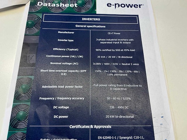 2024 e-power p-grid 160-70-40 / epsr40tde-5 hybride stroomaggregaat - afbeelding 18 van  32