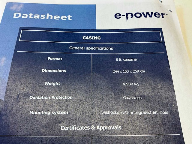2024 e-power p-grid 160-70-40 / epsr40tde-5 hybride stroomaggregaat - afbeelding 16 van  26