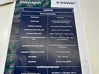 2024 e-power p-grid 160-70-40 / epsr40tde-5 hybride stroomaggregaat - afbeelding 13 van  25
