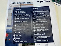 2024 e-power p-grid 160-70-40 / epsr40tde-5 hybride stroomaggregaat - afbeelding 11 van  25